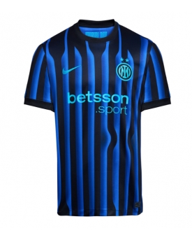 Inter Milan Maglia Gara Casa Repliche 2025-26 Maniche Corte